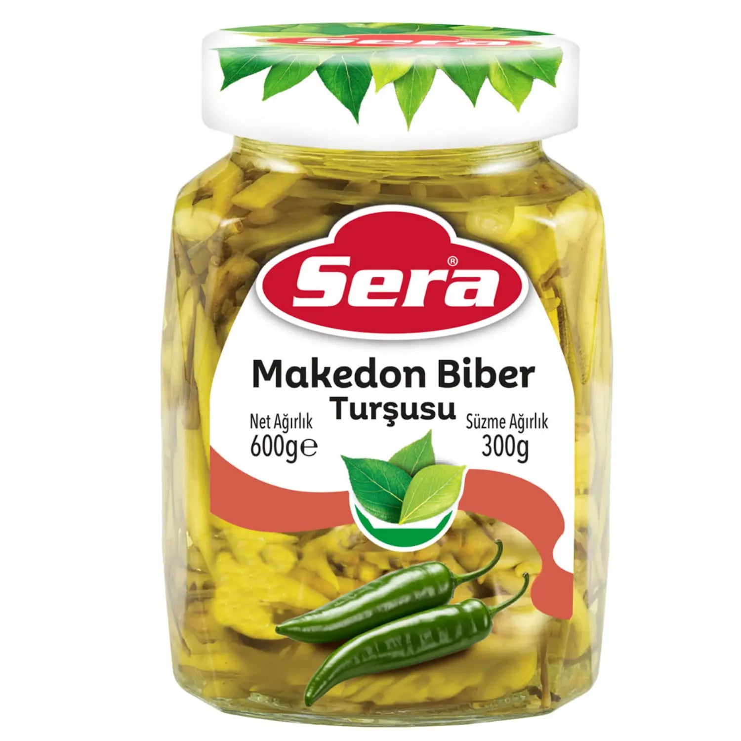 Mazedonische Peperoni 600g Sauer Eingelegt – Pikante Pickles – Anka Food