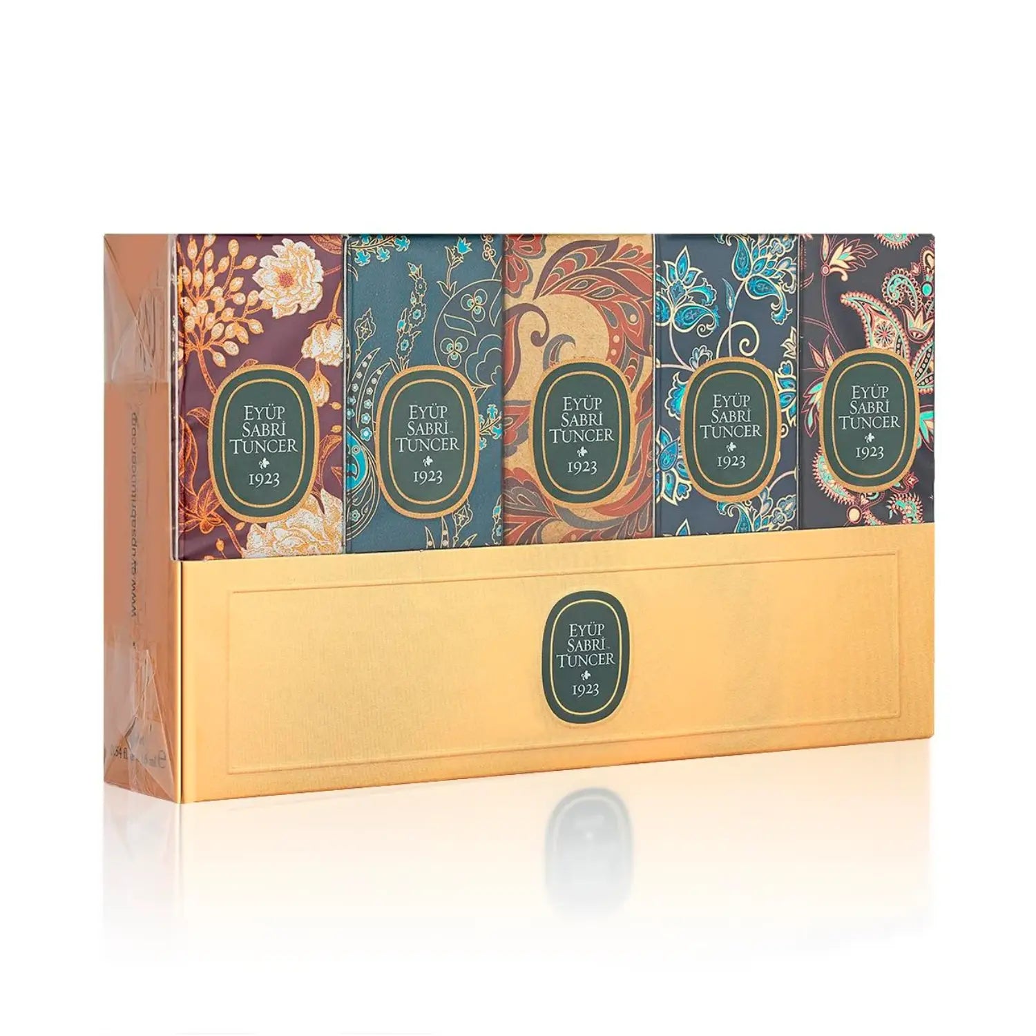 Eyüp Sabri Tuncer 5er Mini-Kolonya Gold Set 5x16ml – Orientalischer Luxus – Anka Food