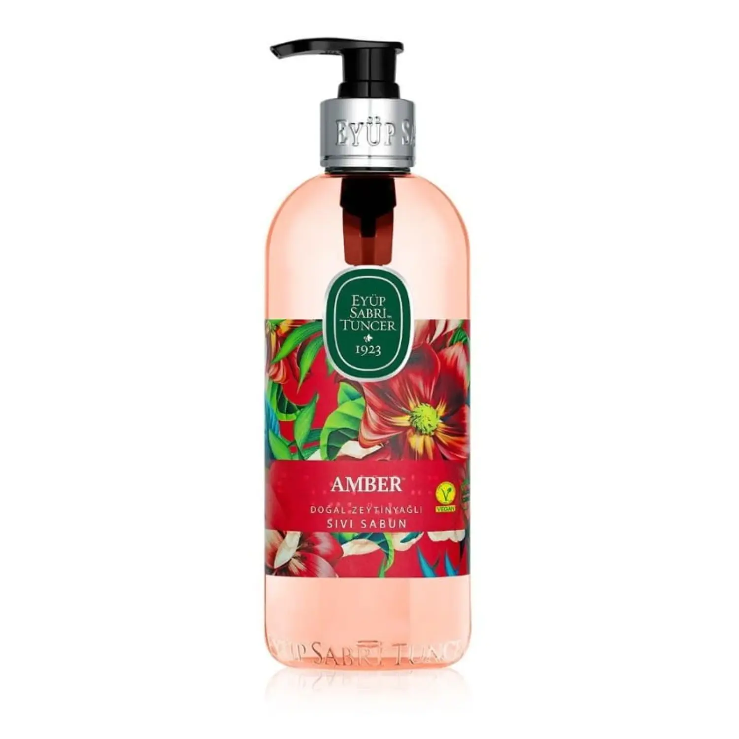 Amber Flüssigseife 500ml – Mit natürlichem Olivenöl – Eyüp Sabri Tuncer