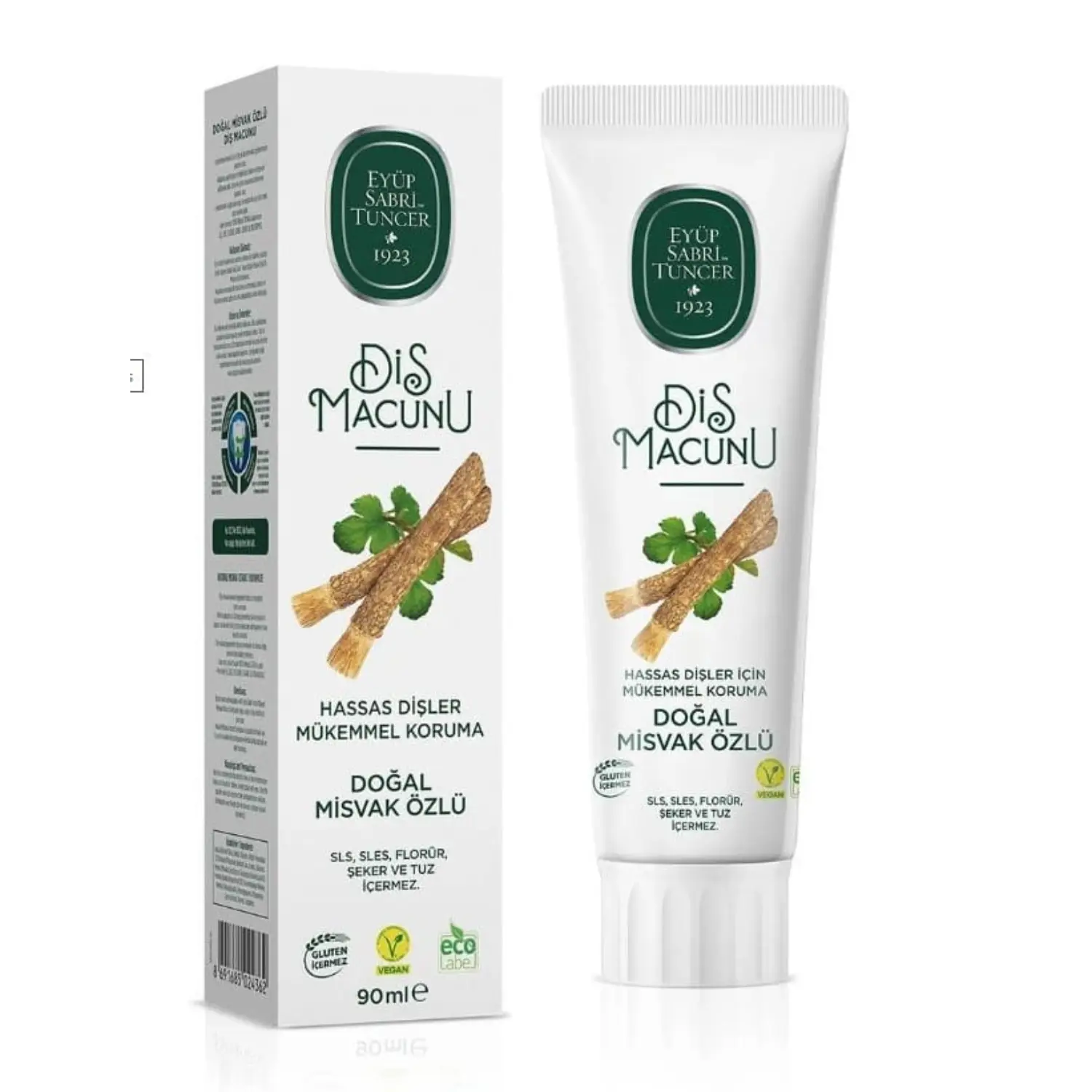 Eyüp Sabri Tuncer Miswak Zahnpasta 90ml – Sensitiv Pflege – Anka Food