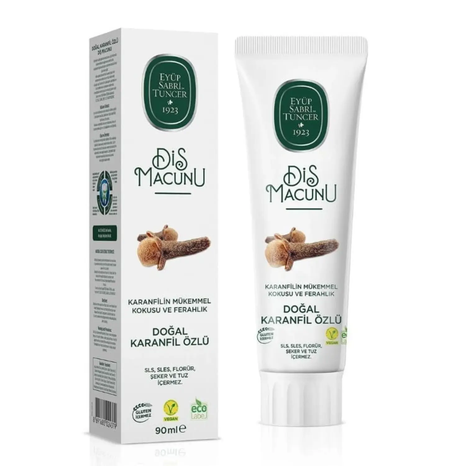 Eyüp Sabri Tuncer Nelken Zahnpasta 90ml – Natürliche Frische – Anka Food
