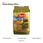 Sera Grober Bulgur 500 g für Pilav – Anka Food