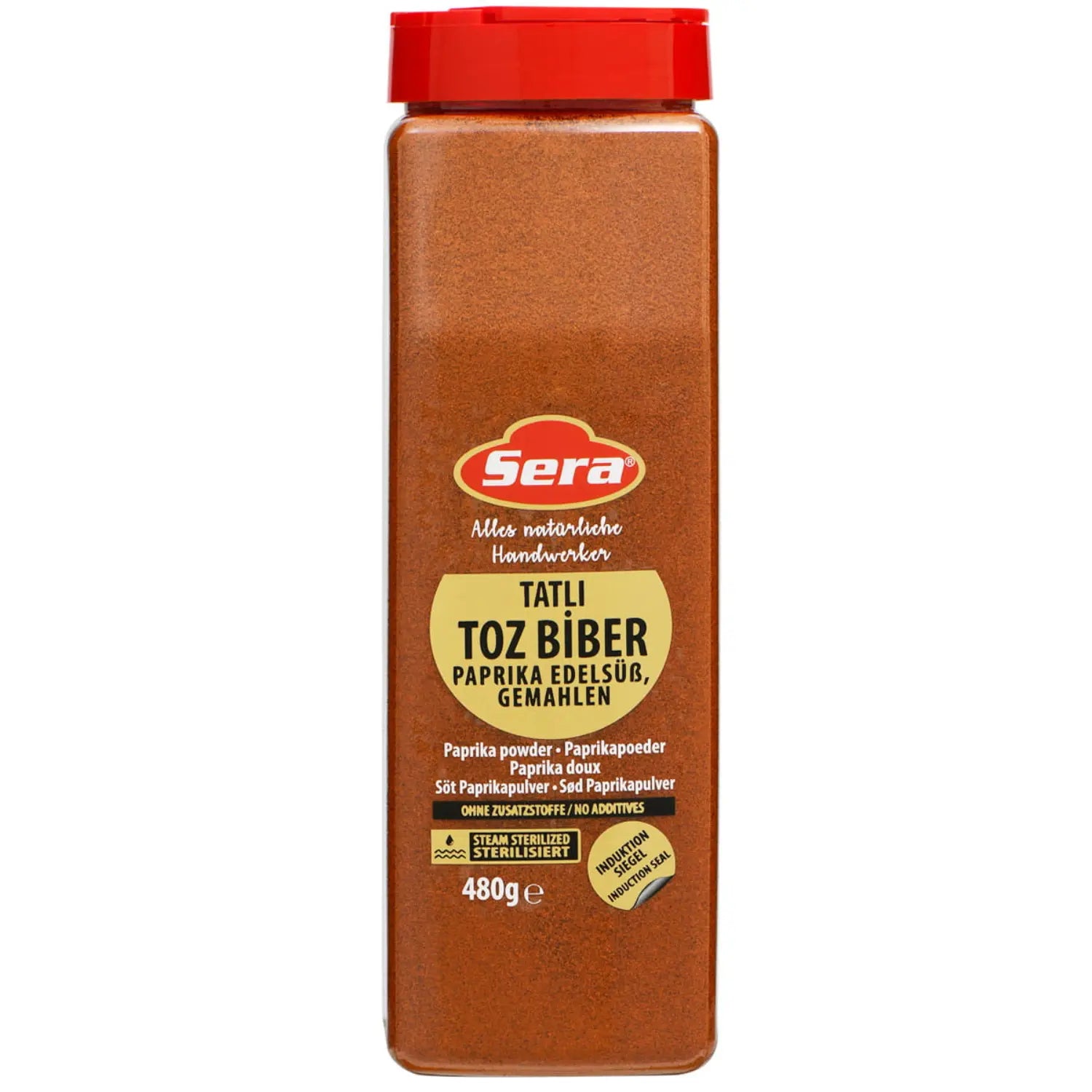 Sera Paprika Edelsüß gemahlen 480g – Mildes Paprikapulver – Anka Food