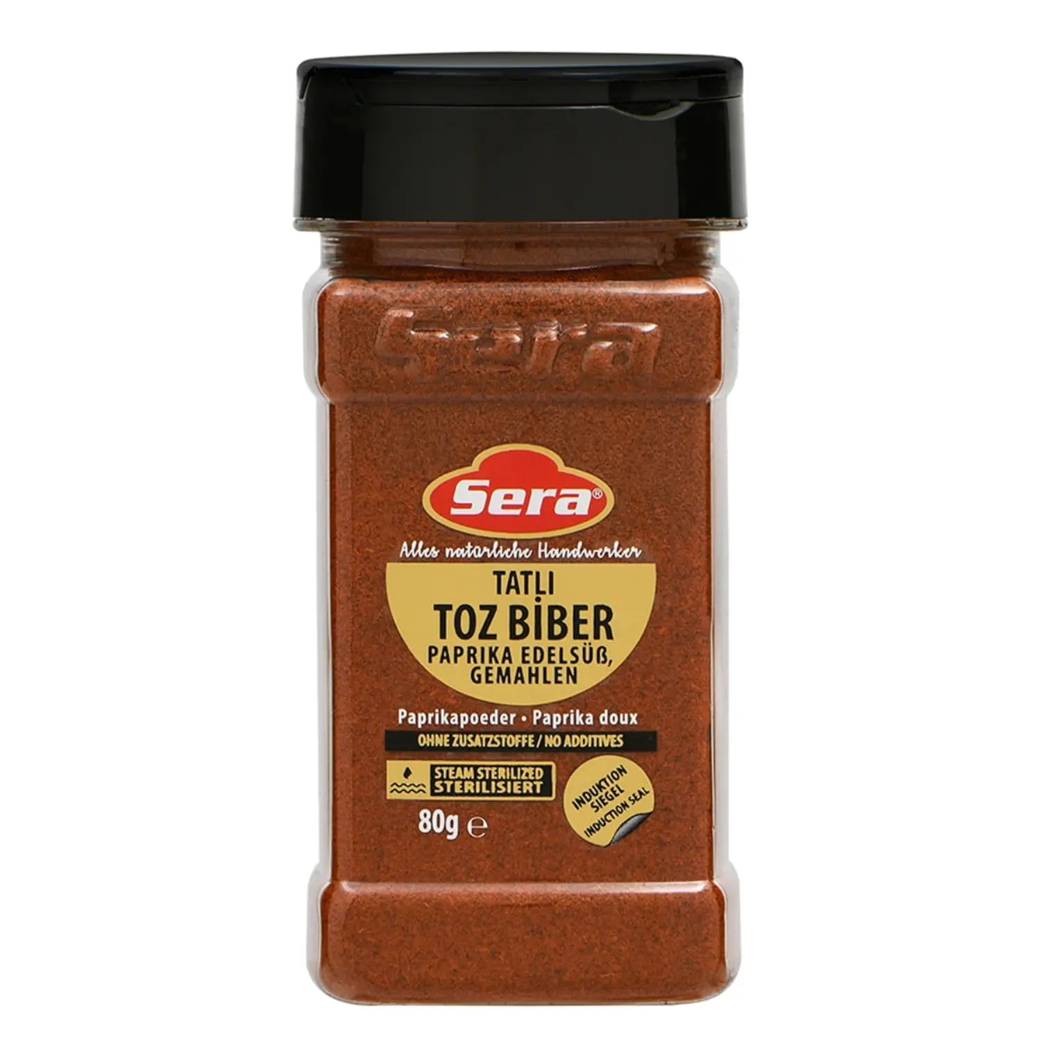 Sera Paprika Edelsüß gemahlen 80g – Praktische Streudose – Anka Food