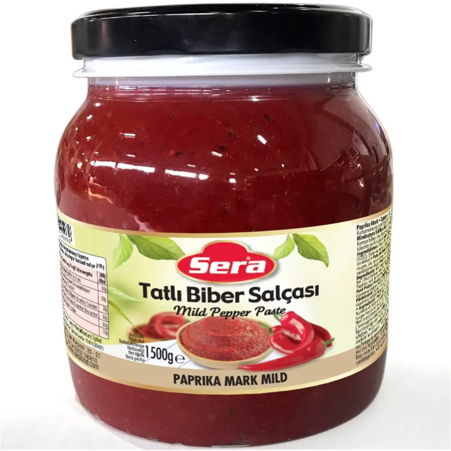 Paprika Mark Mild 1500g – Großes Tatlı Biber Salçası – Fruchtige Würze – Anka Food