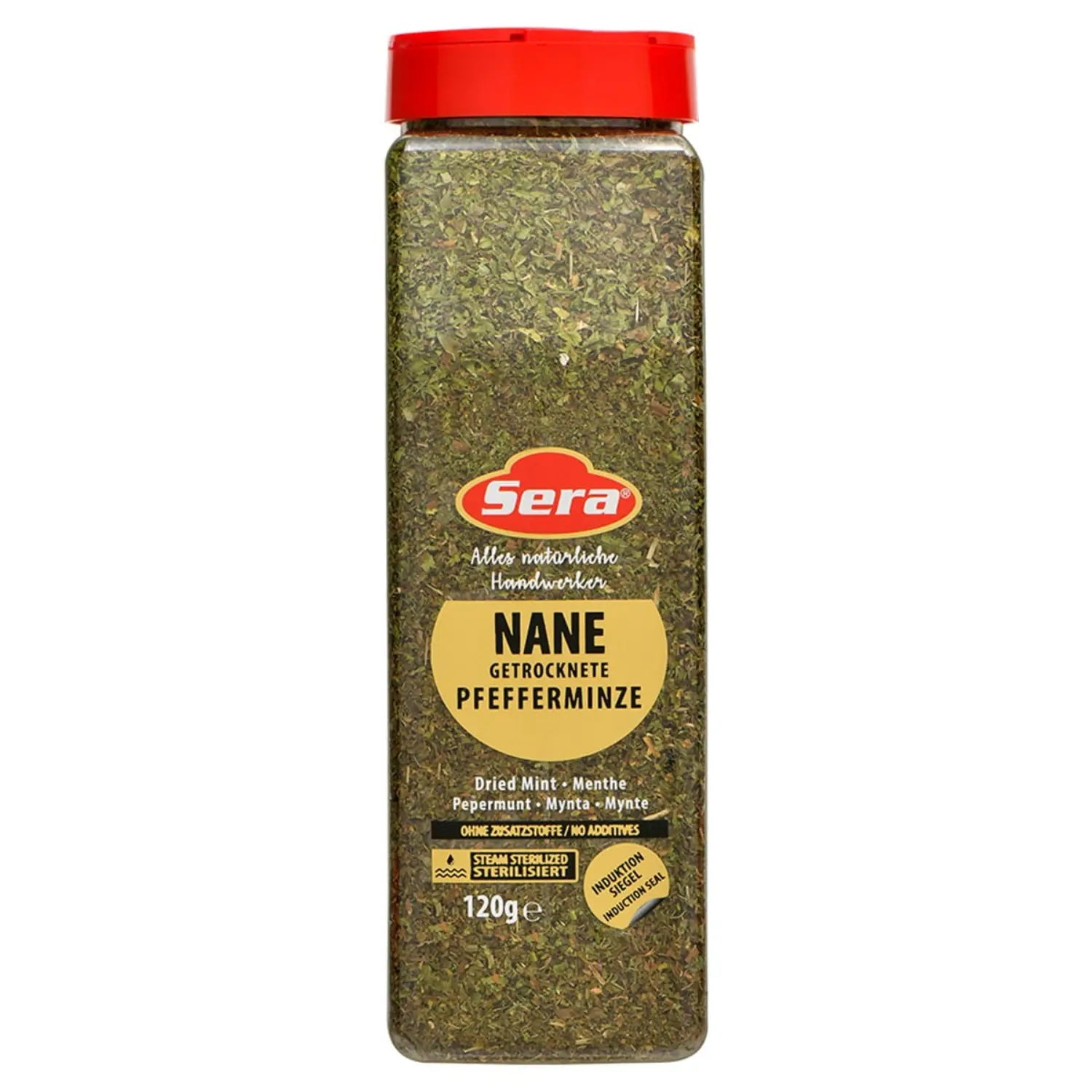 Sera Pfefferminze 120g getrocknet – Aromatisches Küchenkraut – Anka Food