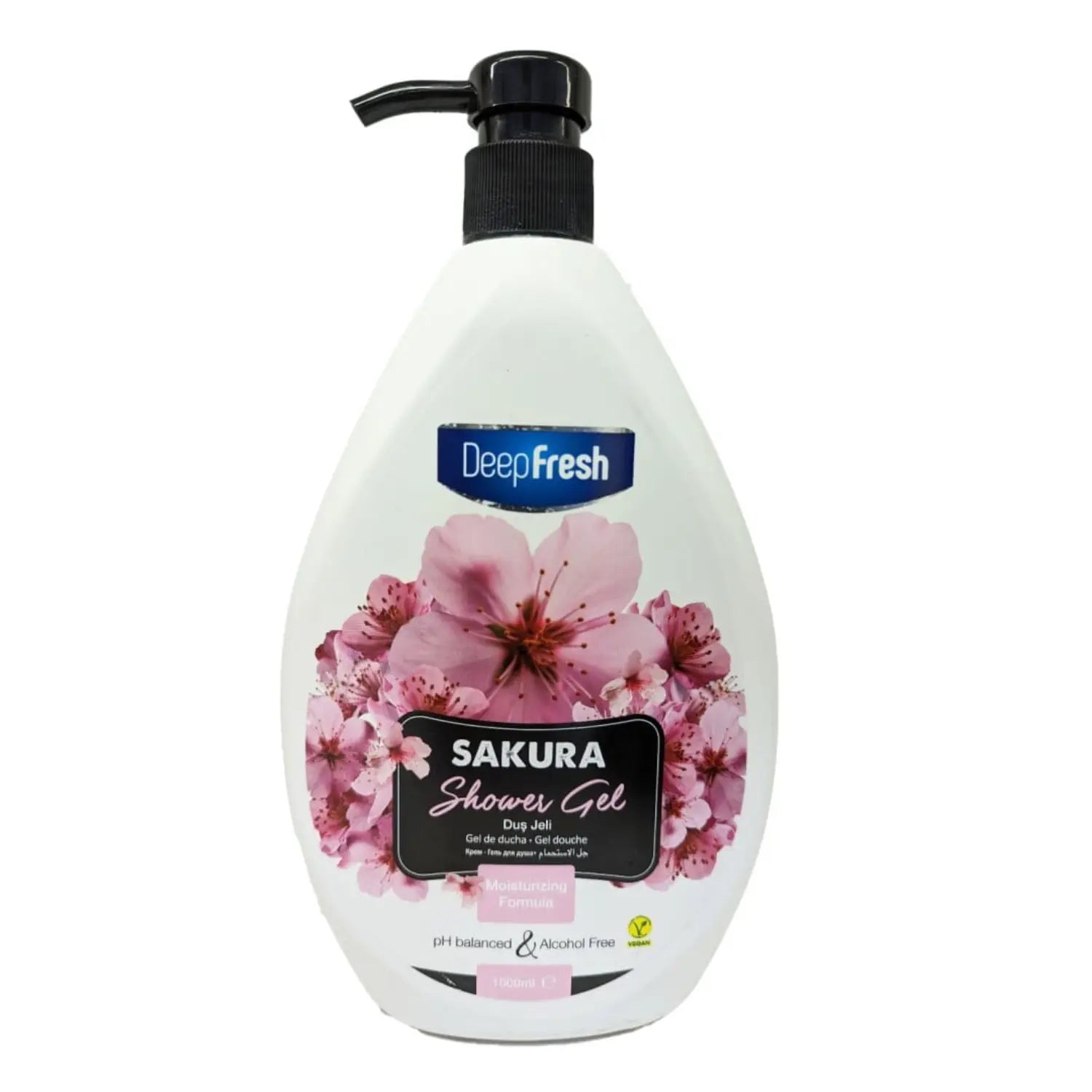 Sakura Duschgel 1000ml – Kirschblüte & Feuchtigkeit – Anka Food