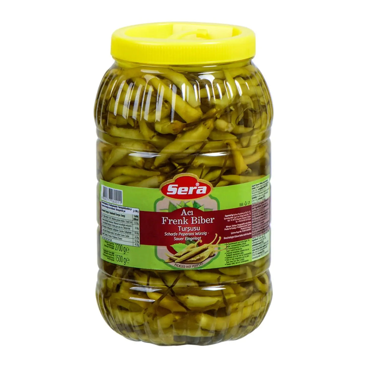 Scharfe Peperoni 2700g Sauer Eingelegt – Knackig & Pikant – Anka Food