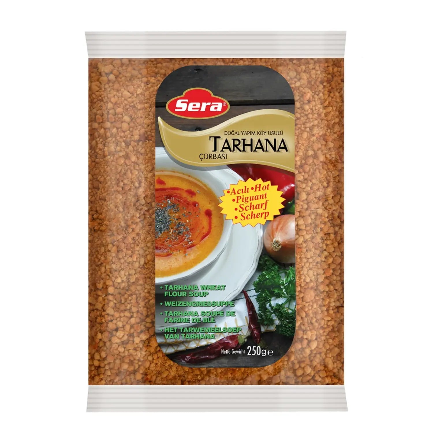 Scharfe Tarhana Suppe 250g – Traditionelle Weizengrießsuppe – Anka Food