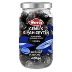 Schwarze Gemlik Oliven 620g – Medium Sortierung – Anka Food