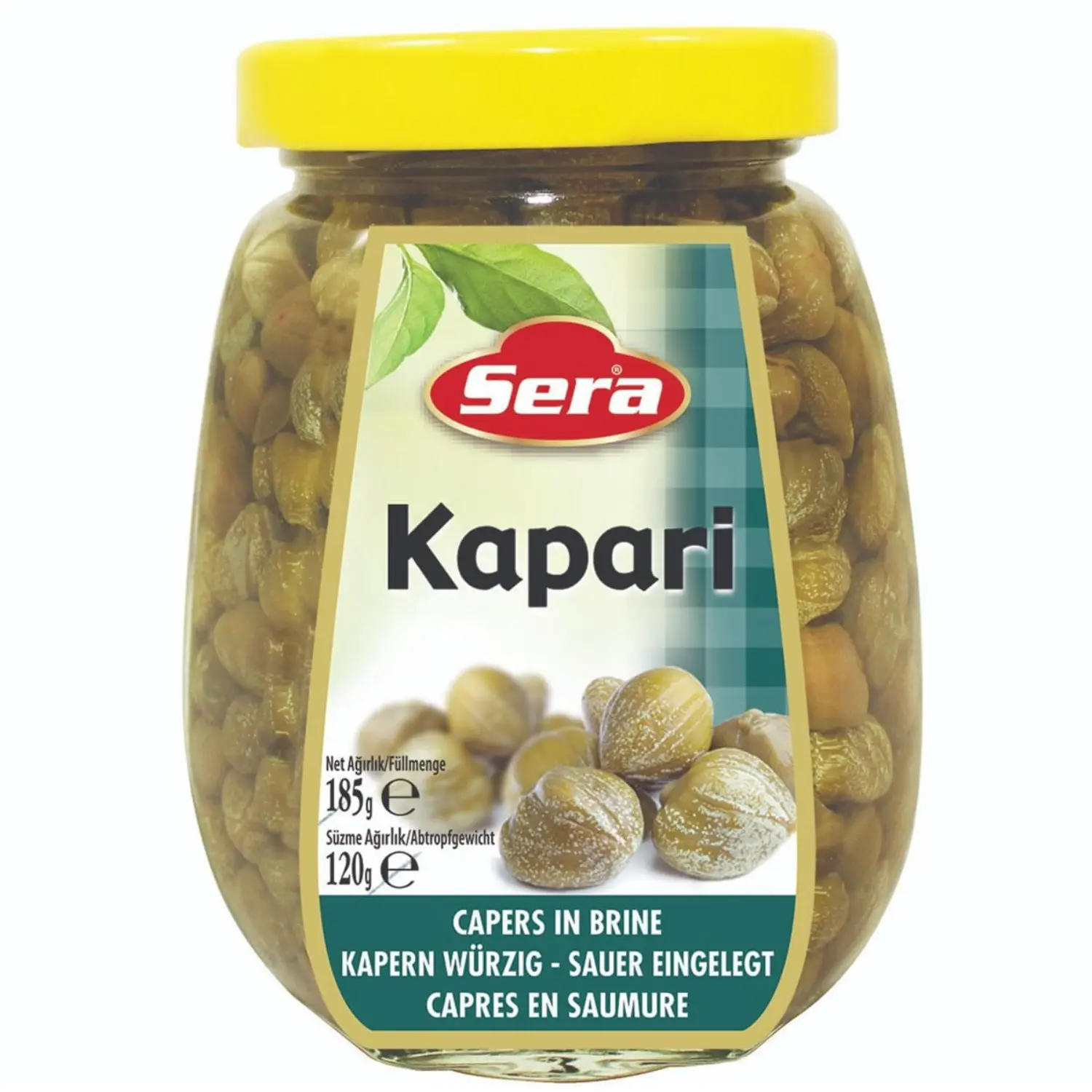 Kapern in Salzlake 185g – Würzig-Sauer Eingelegt – Anka Food