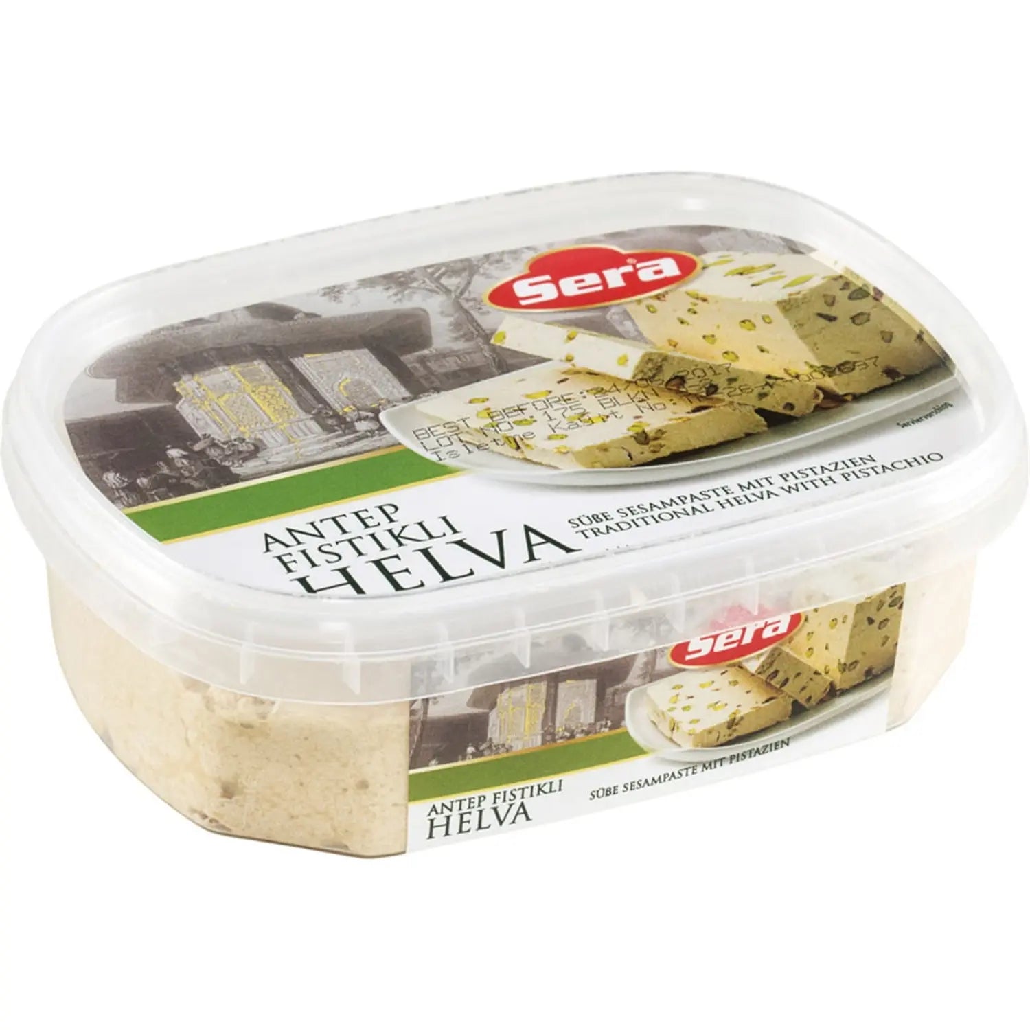 Traditionelle Helva mit Pistazien 350g – Süße Sesampaste – Anka Food