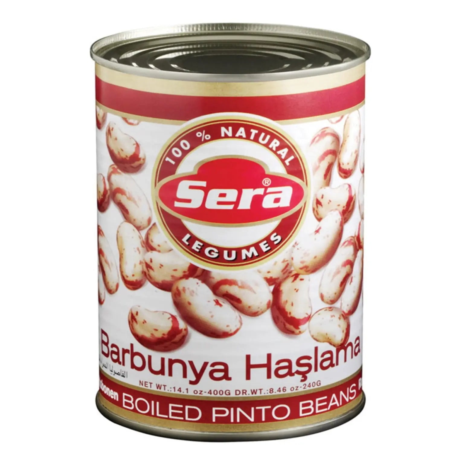 Sera Wachtelbohnen 400g – Haşlanmış Barbunya verzehrfertig – Anka Food