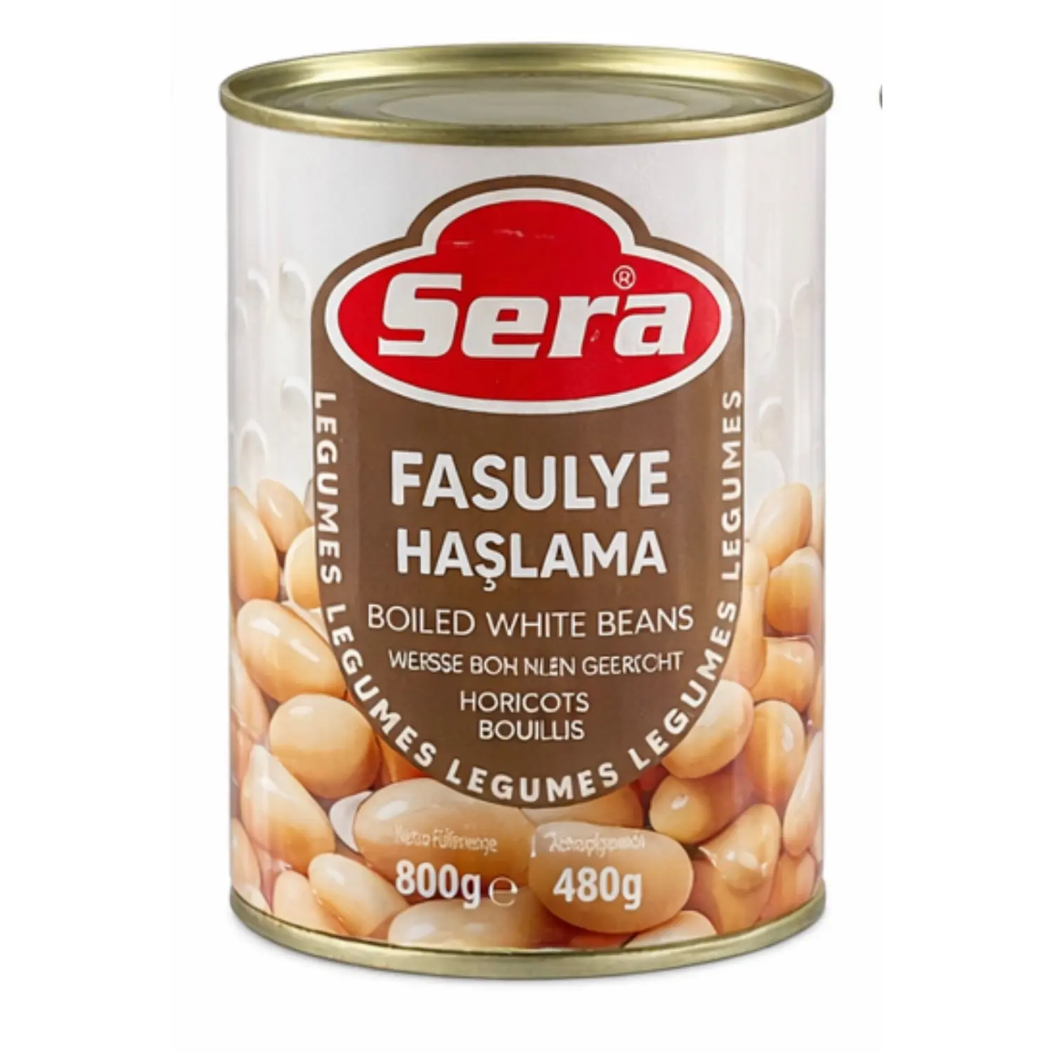 Sera Weiße Bohnen 800g – Haşlanmış Fasulye verzehrfertig – Anka Food