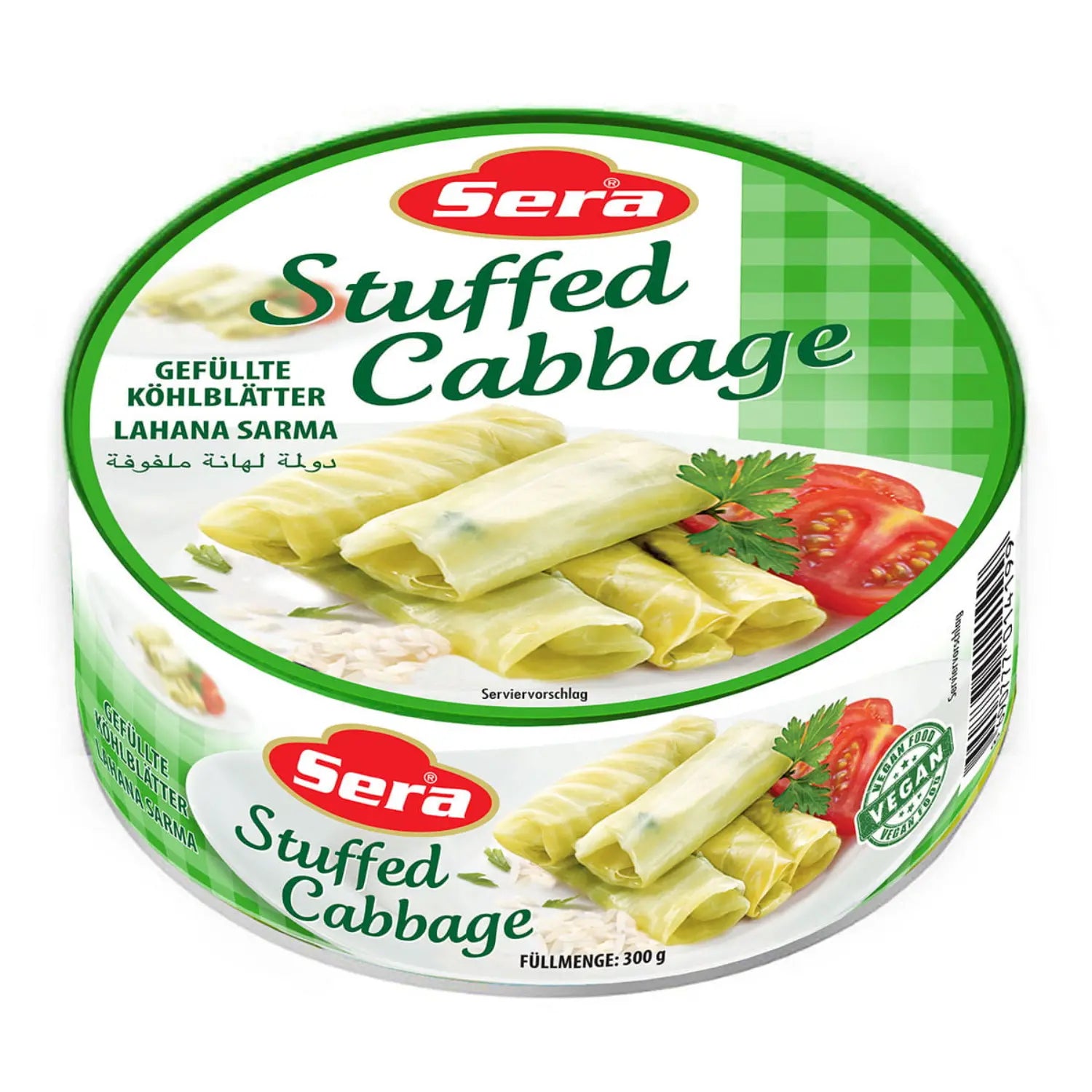 Stuffed Cabbage (Lahana Sarma) 300g – Vegane gefüllte Kohlblätter – Anka Food