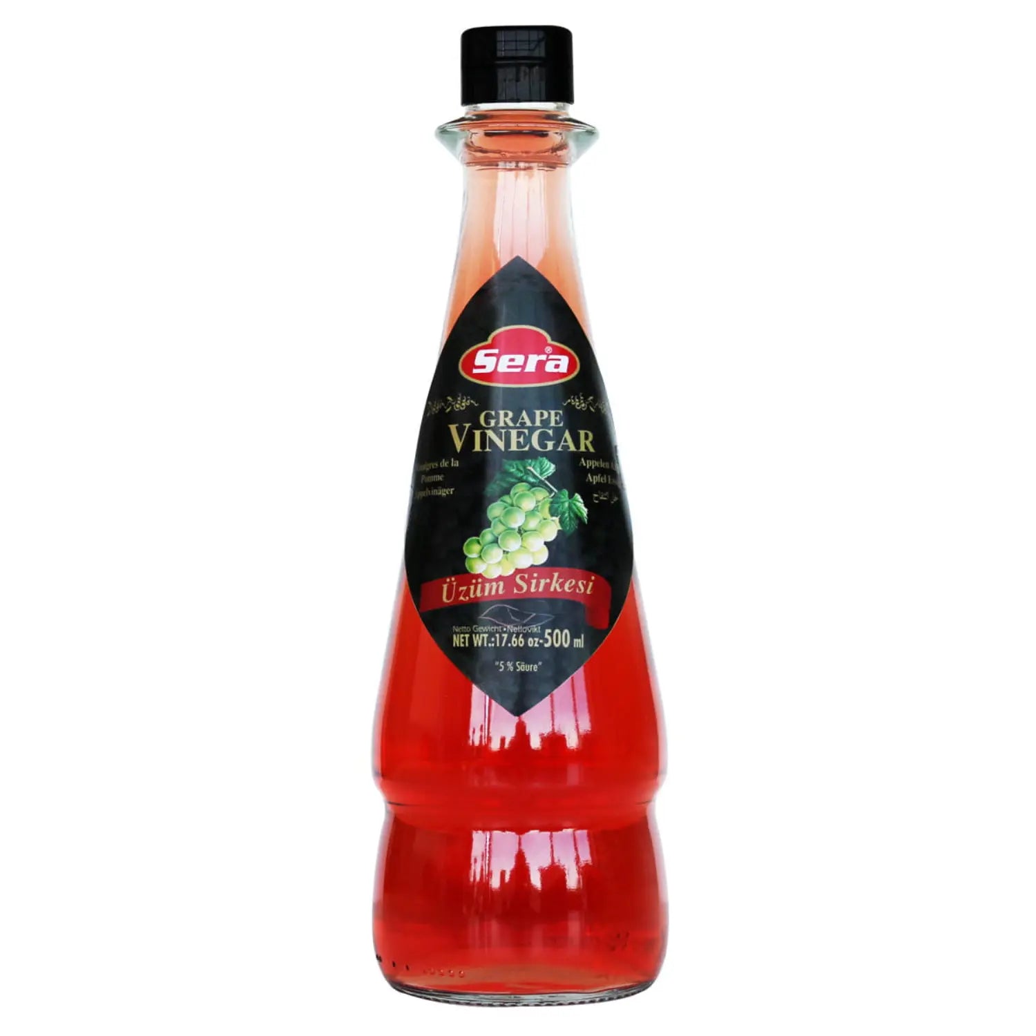 Traubenessig 500 ml – Herzhafte Würze für Salate & Fleisch – Sera – Anka Food