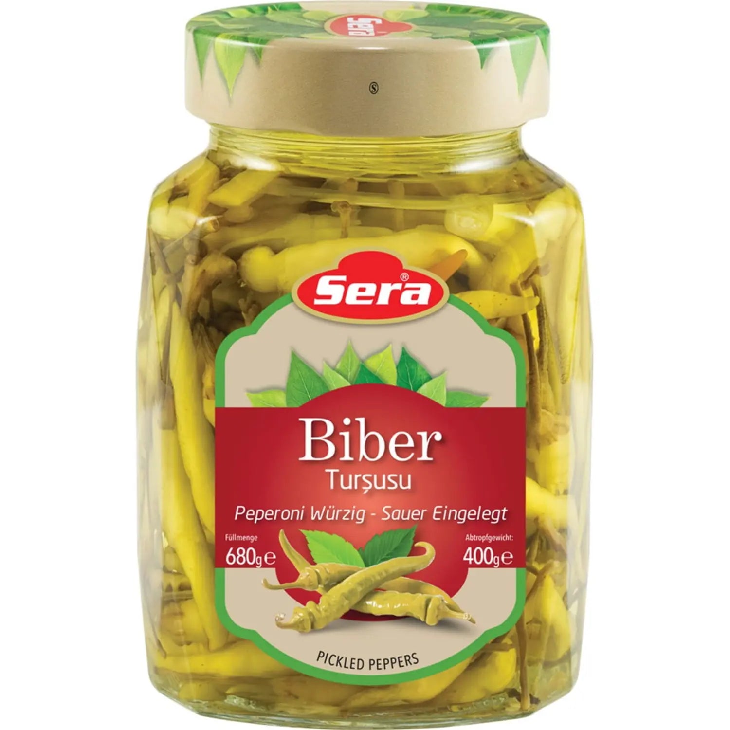 Würzig-Scharfe Peperoni 680g Sauer Eingelegt – Knackig & Pikant – Anka Food