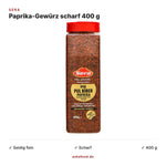 Sera Seidige Paprika-Gewürzzubereitung scharf 400 g – Anka Food