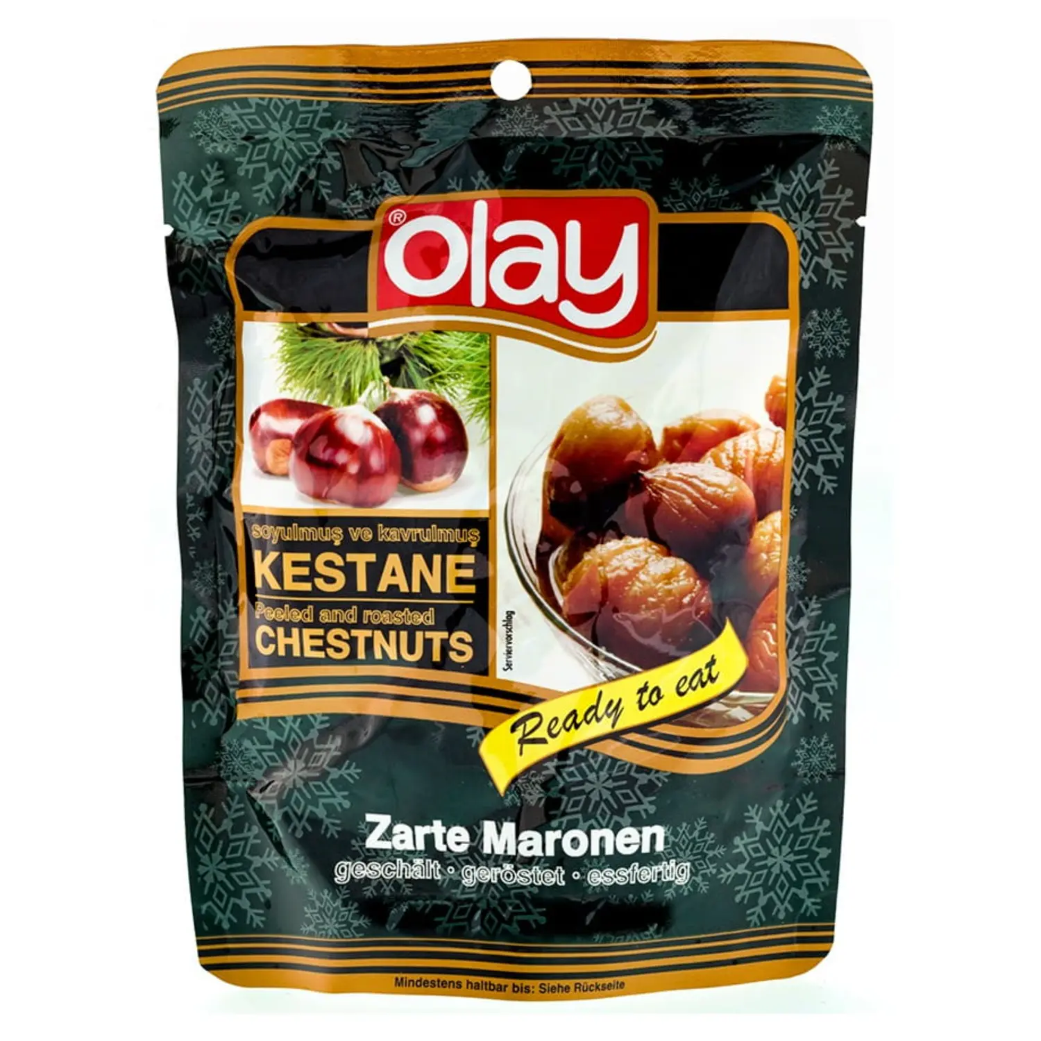 Zarte Maronen 100g – Geschält & Geröstet – Anka Food