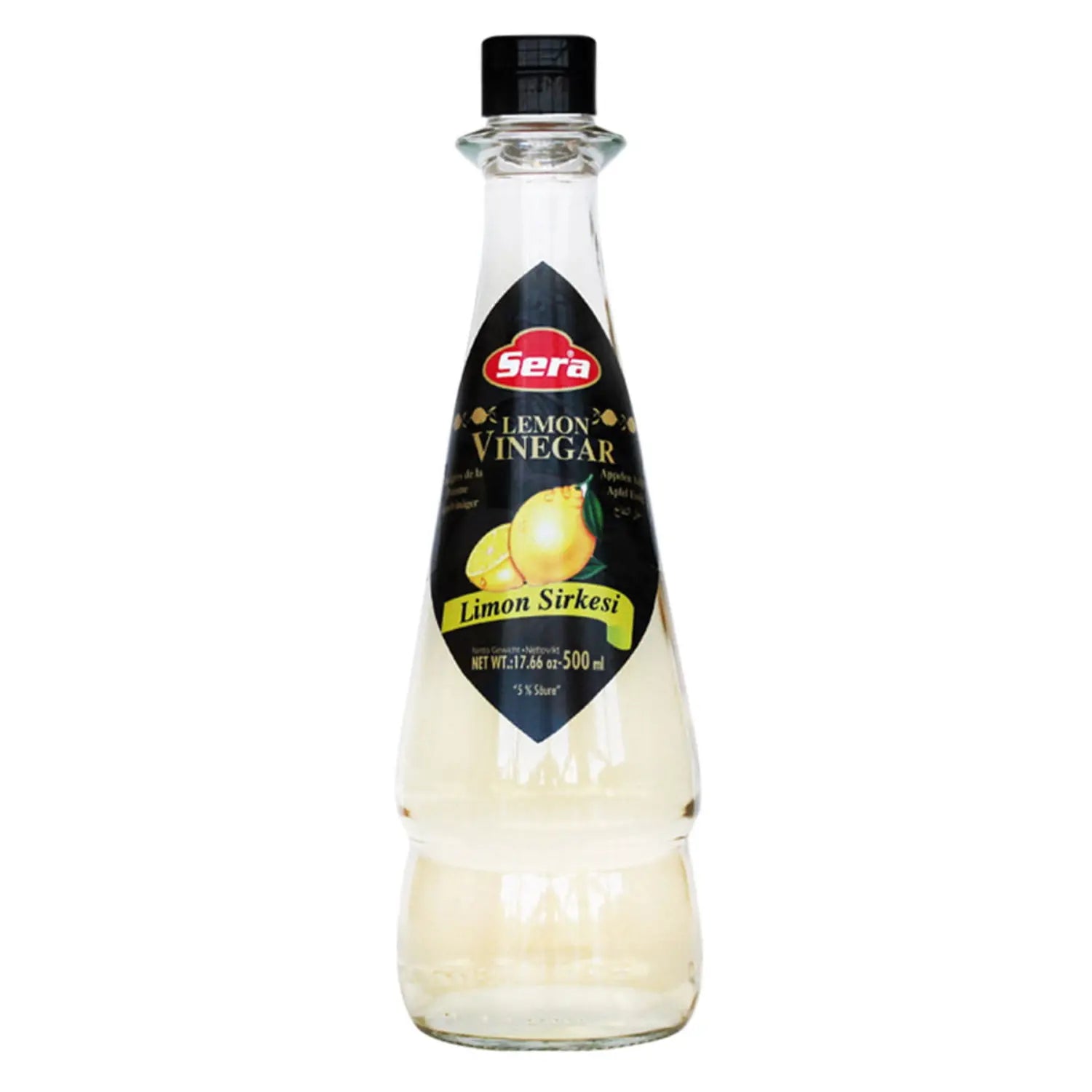 Zitronenessig 500 ml – Spritzige Würze für Salate – Sera – Anka Food